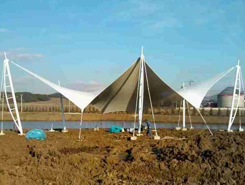 吉林長(zhǎng)春膜結(jié)構(gòu)建造在沙地應(yīng)該如何固定？